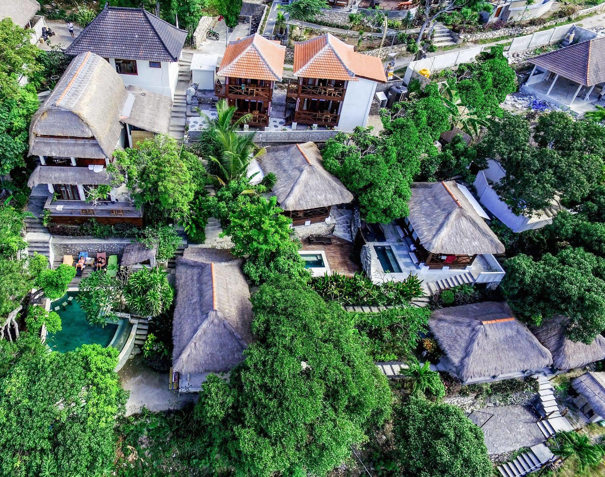 Twin Island Villas & Dive Resort Lembongan Esterno foto